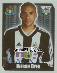 Sticker Kieron Dyer - Premier League Inglese 2002-2003 n. 426 - Merlin