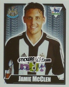 Figurina Jamie McClen - Premier League Inglese 2002-2003 - Merlin