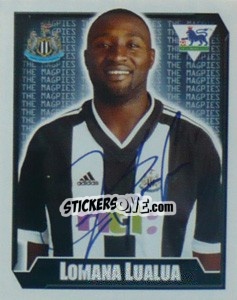 Cromo Lomana Lualua - Premier League Inglese 2002-2003 - Merlin