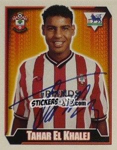 Cromo Tahar El Khalej - Premier League Inglese 2002-2003 n. 447 - Merlin
