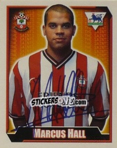 Sticker Marcus Hall - Premier League Inglese 2002-2003 - Merlin