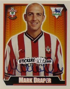 Sticker Mark Draper - Premier League Inglese 2002-2003 - Merlin