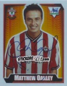 Sticker Matthew Oakley - Premier League Inglese 2002-2003 - Merlin