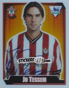 Sticker Jo Tessem - Premier League Inglese 2002-2003 - Merlin