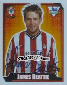 Sticker James Beattie - Premier League Inglese 2002-2003 n. 462 - Merlin