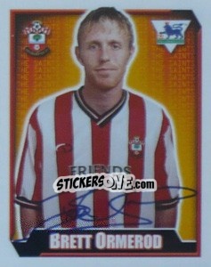 Figurina Brett Ormerod - Premier League Inglese 2002-2003 - Merlin