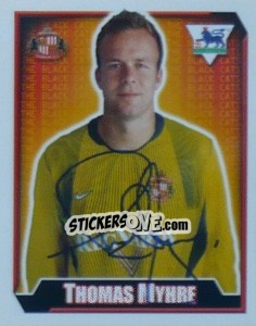 Figurina Thomas Myhre - Premier League Inglese 2002-2003 - Merlin