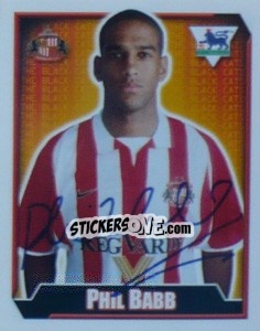 Cromo Phil Babb - Premier League Inglese 2002-2003 n. 473 - Merlin