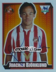 Sticker Joachim Björklund - Premier League Inglese 2002-2003 - Merlin