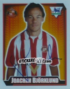 Figurina Joachim Björklund - Premier League Inglese 2002-2003 - Merlin