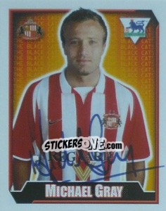 Sticker Michael Gray - Premier League Inglese 2002-2003 - Merlin