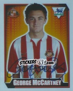 Cromo George McCartney - Premier League Inglese 2002-2003 - Merlin