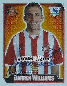 Sticker Darren Williams - Premier League Inglese 2002-2003 - Merlin