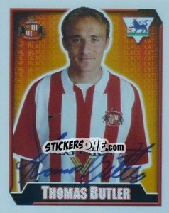 Sticker Thomas Butler - Premier League Inglese 2002-2003 - Merlin
