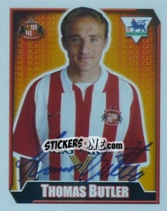Sticker Thomas Butler - Premier League Inglese 2002-2003 n. 482 - Merlin