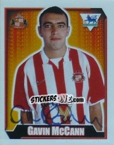 Cromo Gavin McCann - Premier League Inglese 2002-2003 - Merlin