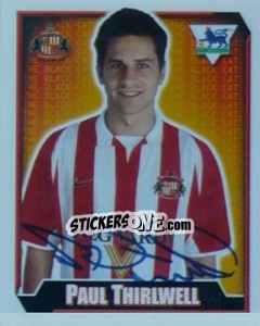 Sticker Paul Thirlwell - Premier League Inglese 2002-2003 - Merlin