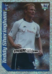 Figurina Teddy Sheringham (Star Player) - Premier League Inglese 2002-2003 - Merlin