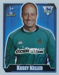 Sticker Kasey Keller - Premier League Inglese 2002-2003 n. 500 - Merlin