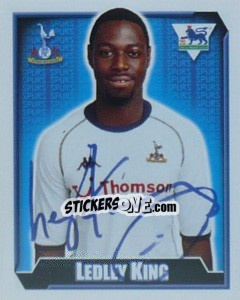 Figurina Ledley King - Premier League Inglese 2002-2003 - Merlin