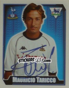 Cromo Mauricio Taricco - Premier League Inglese 2002-2003 - Merlin