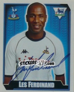 Sticker Les Ferdinand - Premier League Inglese 2002-2003 n. 520 - Merlin