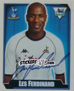 Sticker Les Ferdinand - Premier League Inglese 2002-2003 - Merlin