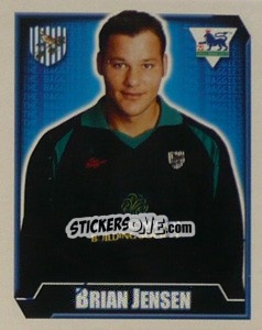 Sticker Brian Jensen - Premier League Inglese 2002-2003 n. 528 - Merlin