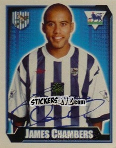 Sticker James Chambers - Premier League Inglese 2002-2003 n. 530 - Merlin