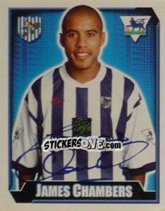 Sticker James Chambers - Premier League Inglese 2002-2003 - Merlin