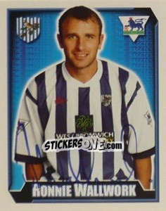 Sticker Ronnie Wallwork - Premier League Inglese 2002-2003 - Merlin