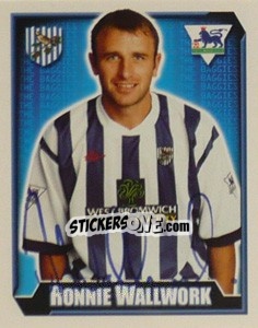 Cromo Ronnie Wallwork - Premier League Inglese 2002-2003 n. 536 - Merlin