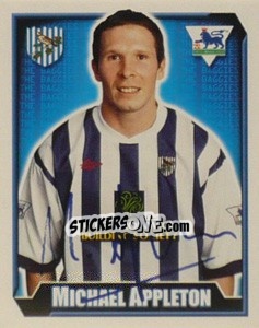 Sticker Michael Appleton - Premier League Inglese 2002-2003 - Merlin