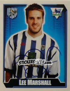 Sticker Lee Marshall - Premier League Inglese 2002-2003 - Merlin