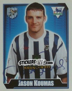 Sticker Jason Koumas - Premier League Inglese 2002-2003 - Merlin
