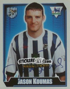 Cromo Jason Koumas - Premier League Inglese 2002-2003 - Merlin