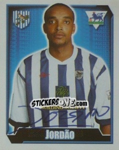 Sticker Jordão - Premier League Inglese 2002-2003 n. 544 - Merlin