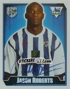 Sticker Jason Roberts - Premier League Inglese 2002-2003 n. 548 - Merlin