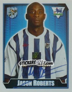 Cromo Jason Roberts - Premier League Inglese 2002-2003 - Merlin