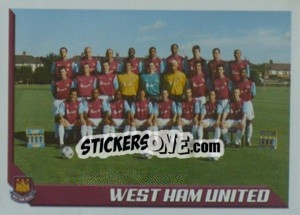 Figurina Team Photo - Premier League Inglese 2002-2003 - Merlin