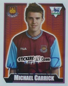 Sticker Michael Carrick - Premier League Inglese 2002-2003 n. 567 - Merlin