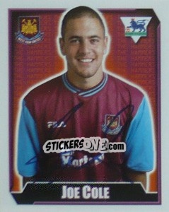 Cromo Joe Cole - Premier League Inglese 2002-2003 - Merlin