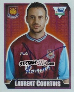 Sticker Laurent Courtois - Premier League Inglese 2002-2003 n. 569 - Merlin