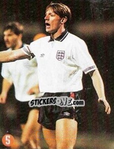 Sticker Stuart Pearce - Euro 96 n. 9 - TV 7 DIAS