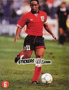 Sticker Paul Ince - Euro 96 n. 10 - TV 7 DIAS