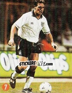 Sticker Paul Gascoigne - Euro 96 n. 11 - TV 7 DIAS