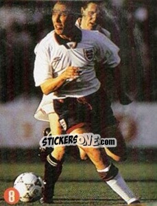 Sticker David Platt - Euro 96 n. 12 - TV 7 DIAS