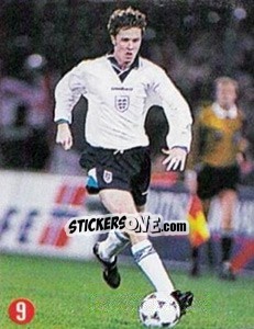 Sticker Steve McManaman - Euro 96 n. 13 - TV 7 DIAS