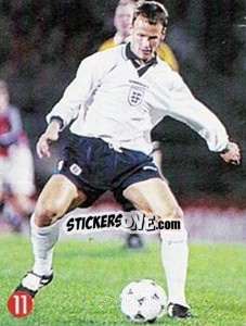 Sticker Teddy Sheringham - Euro 96 - TV 7 DIAS