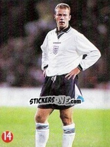 Sticker Alan Shearer - Euro 96 n. 18 - TV 7 DIAS